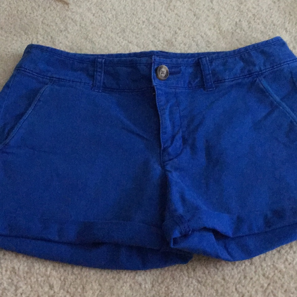 American Eagle midi shorts.